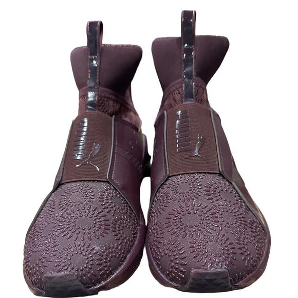 Puma Womens Fierce KRM Winetasting 18986602 Purple Running Shoes Sneakers Sz 8 - Picture 5 of 7